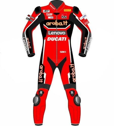 Chaz Davies Ducati 2020 Motorcycle Leather Racing Suit