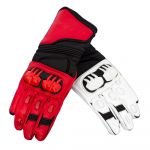 Jorge Lorenzo MotoGP Leather Gloves for Motorcycle