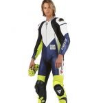 Motorbike race bespoke leather suit