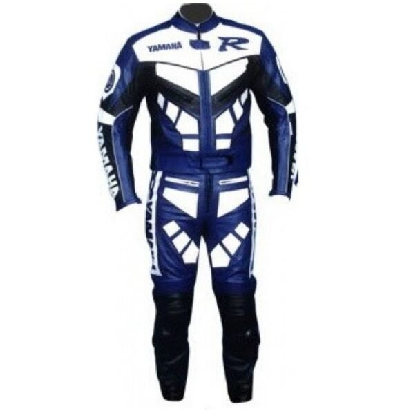 MotoGP Yamaha R Motorbike Leather Racing Leather suit