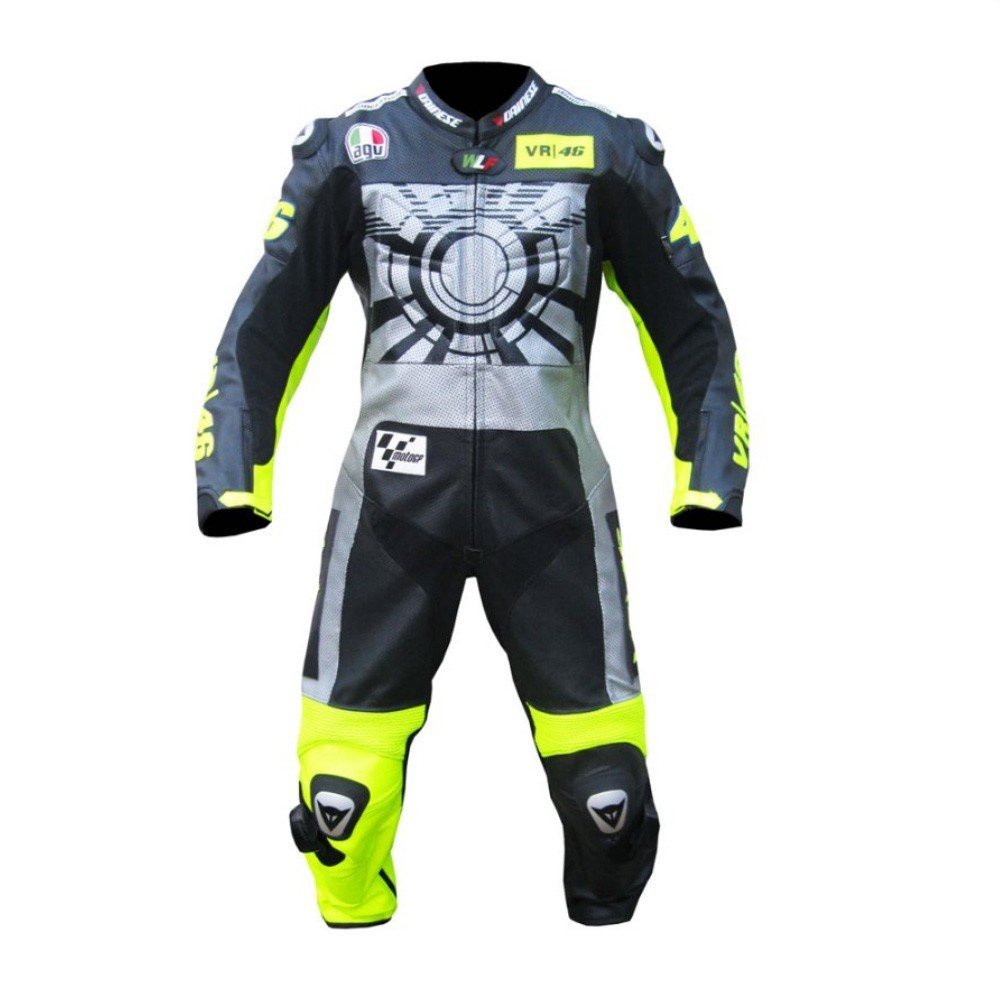 Street Racing Valentino Rossi 2013 VR-46 Leather Suit Street Racing Valentino Rossi 2019 VR-46 Leather Suit