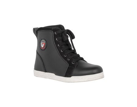 Motorbike leather sneakers for bike riders