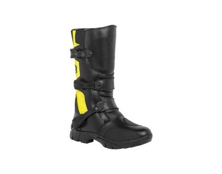 Motorcycle Adventure sports leather boots by Trifecta Moto Gear