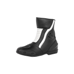Motorcycle ankle height racing leather boots