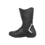 Motorcycle cross country touring leather boots.4