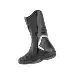 Motorcycle cross country touring leather boots.4