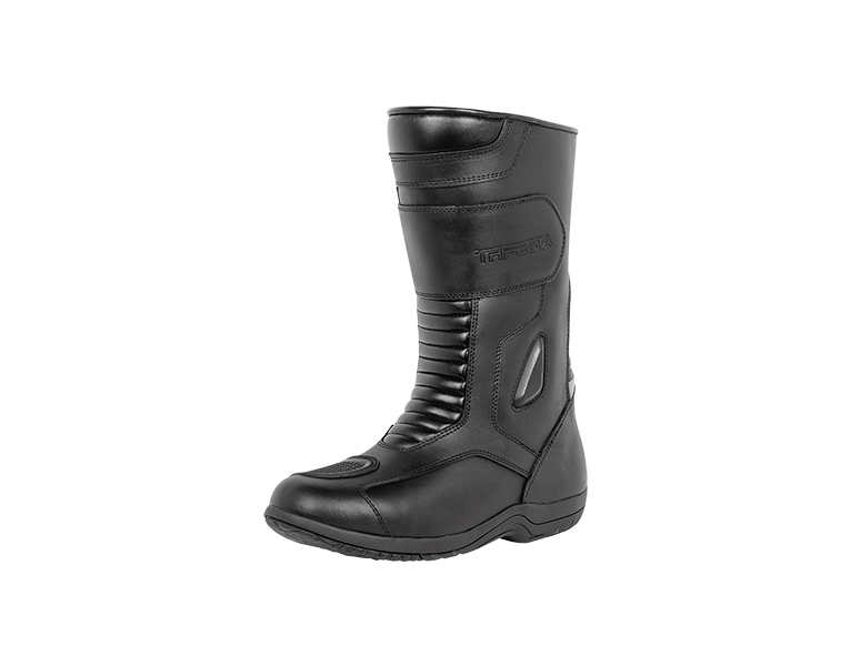 Motorcycle cross country touring leather boots.4 Motorcycle cross country touring leather boots