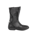 Motorcycle cross country touring leather boots.4