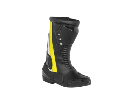 Racing leather boots for motorbike by Trifecta Moto Gear