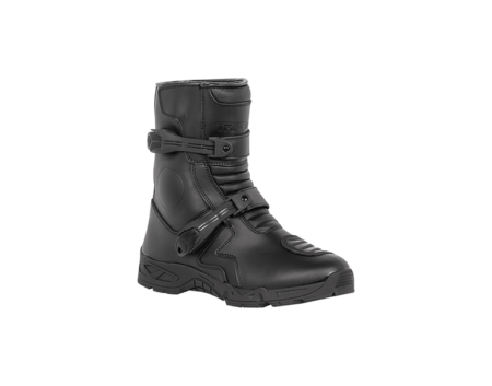 Super adventure motorcycle leather boots by Trifecta Moto Gear