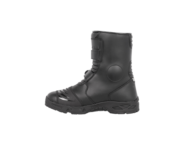 Super adventure motorcycle leather boots by Trifecta Moto Gear