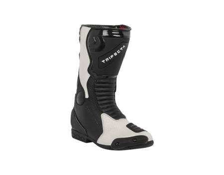 Motorcycle Leather racing boots Trifecta Moto Gear