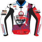 Jorge Martin Biker Jacket Ducati Pramac Riding Jacket 2021