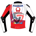Jorge Martin Biker Jacket Ducati Pramac Riding Jacket 2021